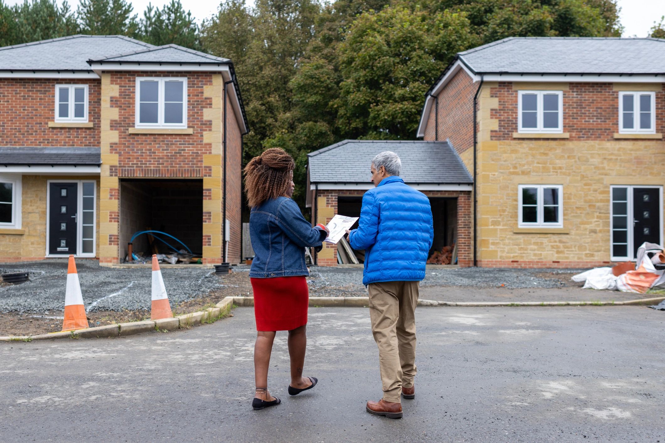 Home consultation scene representing local residential clients